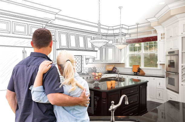 Professional Kitchen Island Installation technician working in Tuscarora, MD